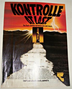 1978 Kontrolle Shock Absorber ad