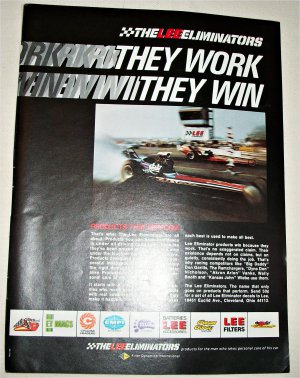 1971 Lee Eliminators Auto Parts ad