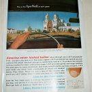 1963 Libbey-Owens-Ford Glass ad Featuring San Xavier del Bac Mission, Tucson Az