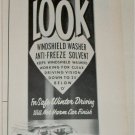 1966 Look Windshield Washer Solvent ad