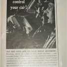 1962 Monroe-Matic Shock Absorbers ad