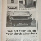 1964 Monroe-Matic Shock Absorbers ad
