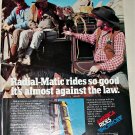 1978 Monroe Radial-Matic Shock Absorbers ad