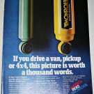 1978 Monroe Magnum Shock Absorbers ad