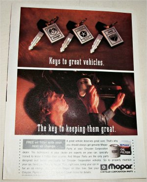 1994 Mopar Auto Parts ad