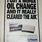 1995 Mopar Auto Parts ad