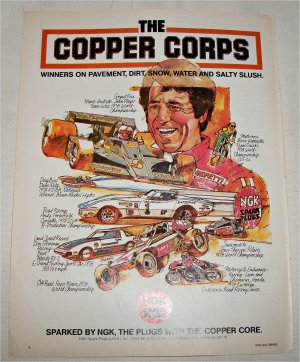 1979 NGK Copper Core Spark Plugs ad