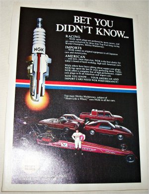 1984 NGK Spark Plugs ad #1