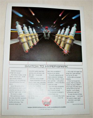 1985 NGK Spark Plugs ad