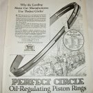 1925 Perfect Circle Piston Rings ad