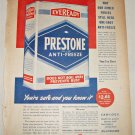 1945 Prestone Anti-Freeze ad