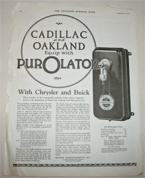 1925 Purolator ad