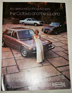 1977 Rim & Wheel Octavo & Quarto Wheels ad