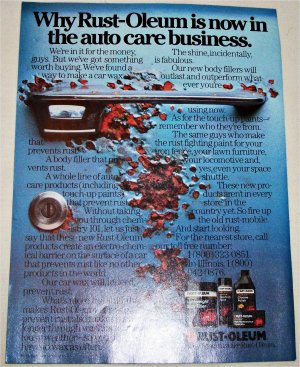 1985 Rust-Oleum ad