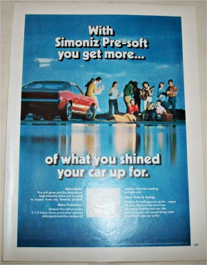 1974 Simoniz Car Wax ad #1