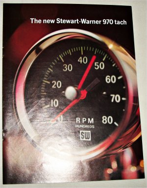 Stewart-Warner 970 Tach brochure