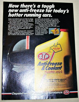 STP Anti-Freeze & Coolant ad