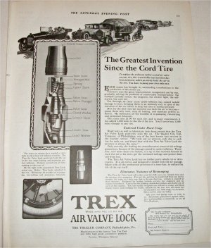 1922 Trex Air Valve Lock ad