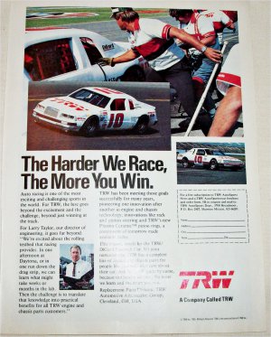 1986 TRW Auto Parts ad