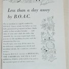 1952 BOAC Airways ad from the UK