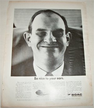 1966 BOAC Airways ad