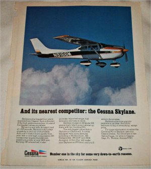 1977 Cessna Skylane Aircraft ad