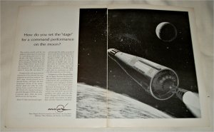 1963 Douglas Space Rockets ad