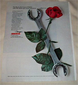 1968 Iberia Airlines ad