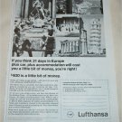 1968 Lufthansa Airlines ad