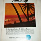 Pan Am Airlines Run Away ad