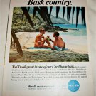1967 Pan Am Airlines Bask Country ad
