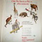 1949 Pan American Airlines Clippers Fly To All 6 Continents ad #2