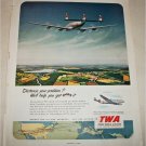 TWA Airlines Distance Your Problem ad