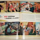 1956 TWA Airlines Vacation in Europe ad
