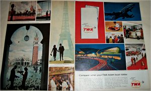 TWA Airlines Compare what your TWA ticket buys ad