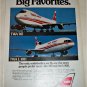 TWA Airlines 747 & L-1011 Aircraft ad
