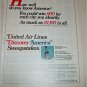 1967 United Airlines Sweepstakes ad