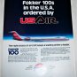 USAIR Fokker 100 Aircraft ad