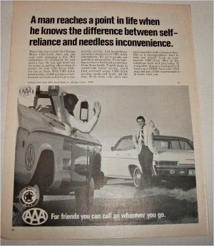 1969 AAA Automobile Club ad