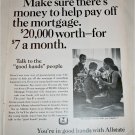 1968 Allstate Life Insurance ad