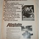 1970 Allstate Drivers Education ad