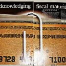 1982 American Express Gold Card ad #2