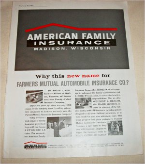 1963 American Family Insurance ad