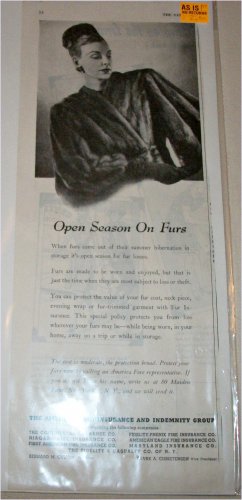 1948 American Fore Insurance & Indemnity Group ad