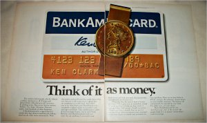 1971 BankAmericard ad
