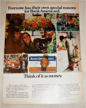 1973 BankAmericard Special Reasons ad