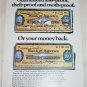 1970 Bank of America Tavelers Cheques Loss Proof ad