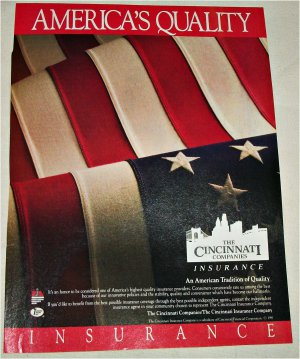 1992 Cincinnati Companies Insurance ad