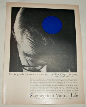 1963 Connecticut Mutual Life Blue Chip ad