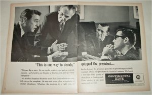 1963 Continental Bank ad
